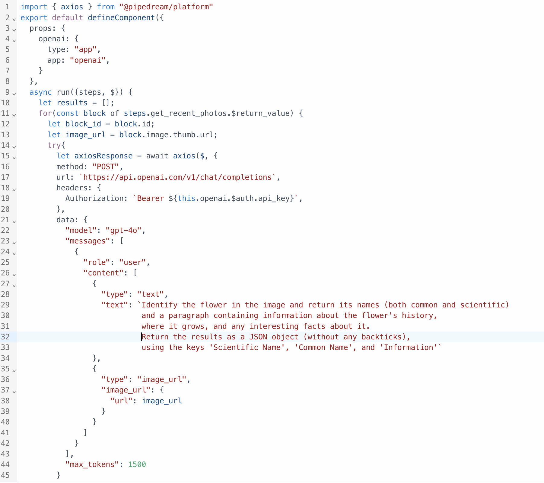 Send images to OpenAI